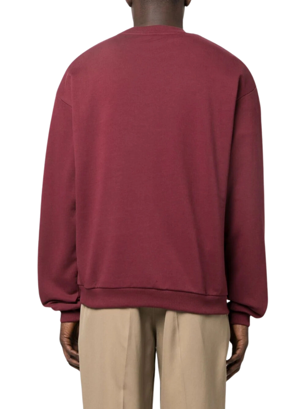Drole De Monsieur Sweater Logo Maroon