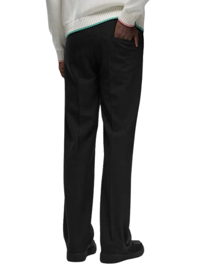 Casablanca Pants Slim Leg Black