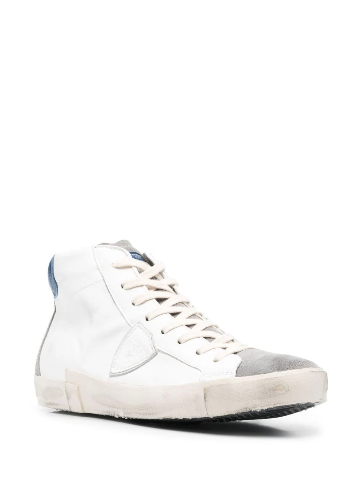 Philippe Model Sneaker Vintage Blanc Gris