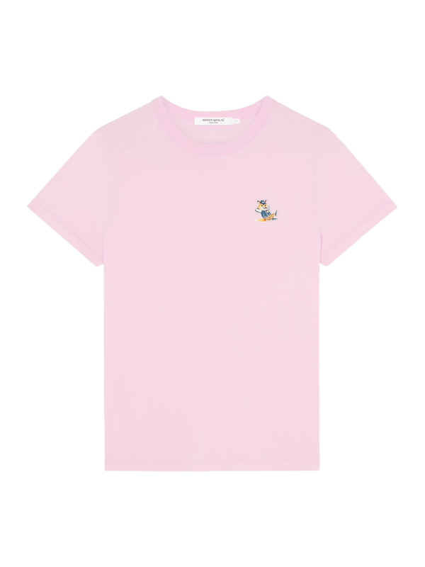 Maison Kitsune  T-Shirt  Fox Pink