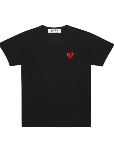Comme Des Garcons T-Shirt Small Heart Black