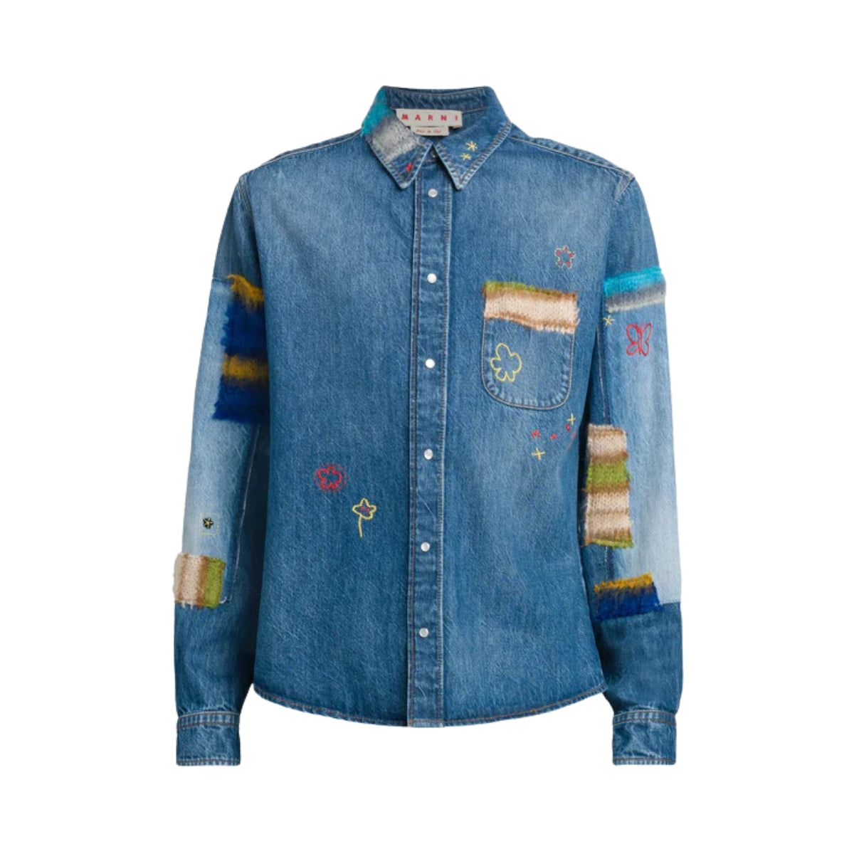 Marni Shirt Patch Denim