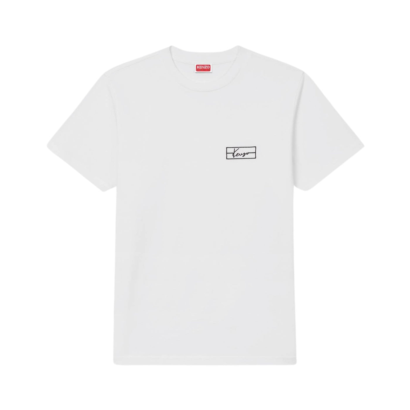 Kenzo T-Shirt Signature Logo White
