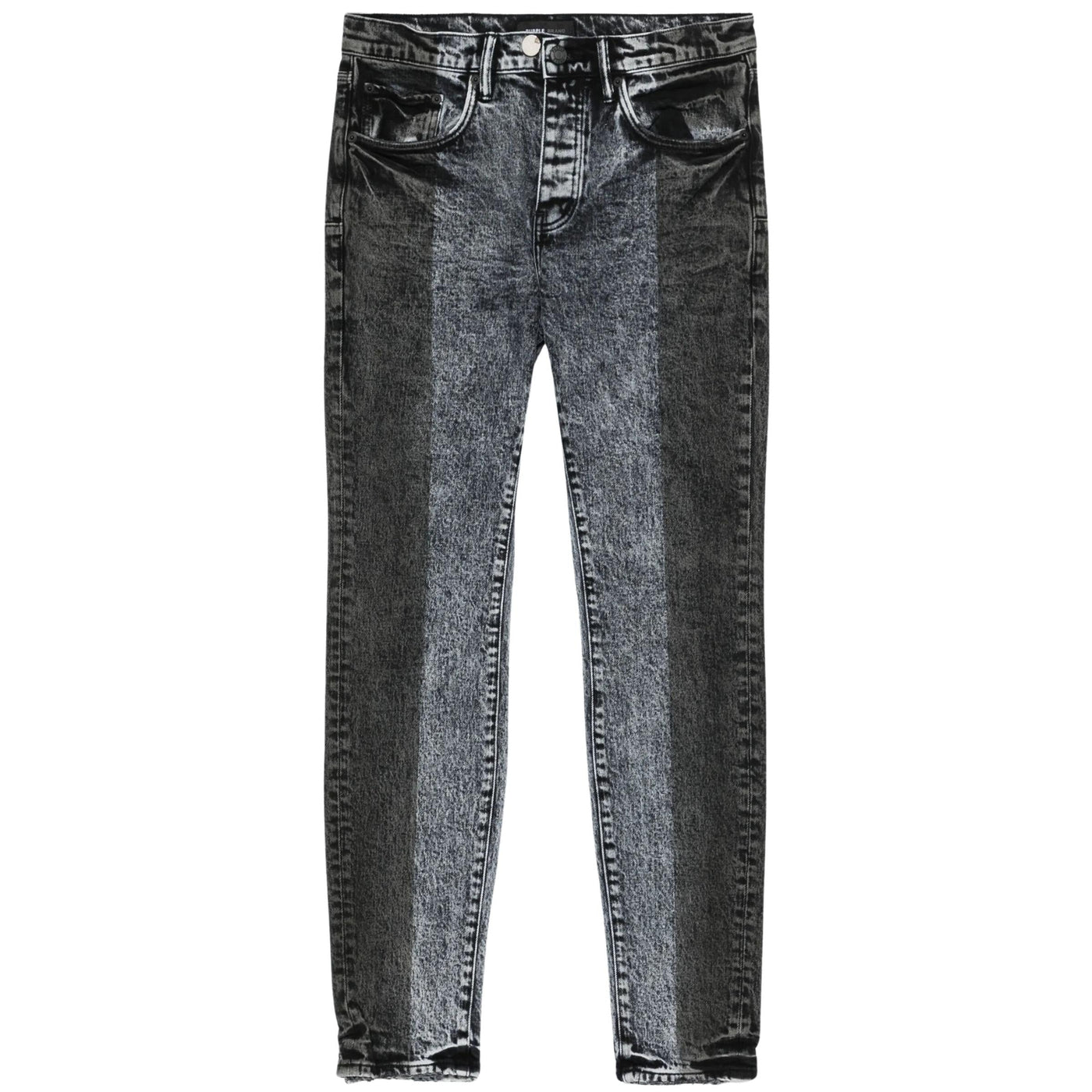 Purple Jeans Two Tone Black