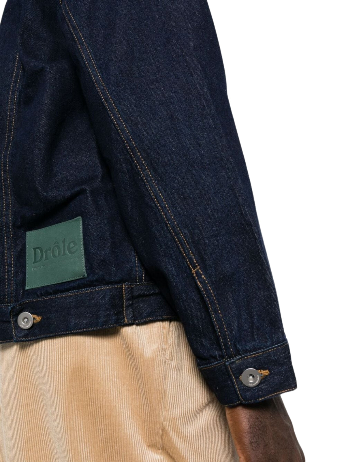 Drole De Monsieur Jacket La Veste Jean Brut Denim Blue