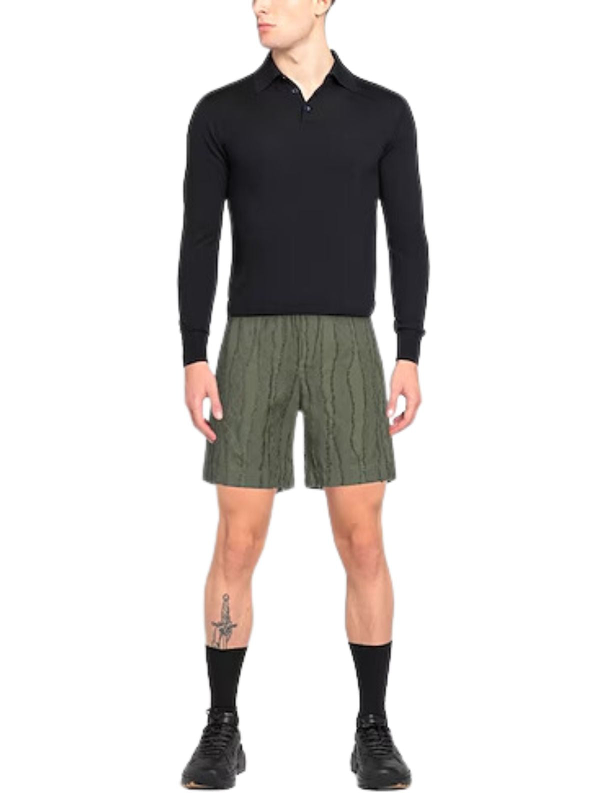 Msgm Shorts Bermuda Khaki
