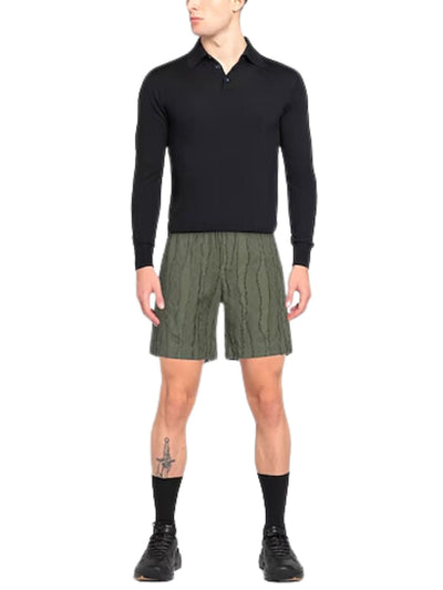 Msgm Shorts Bermuda Khaki