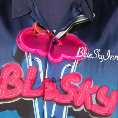 Blue Sky Inn Shirt Milkshake Blue-Pink