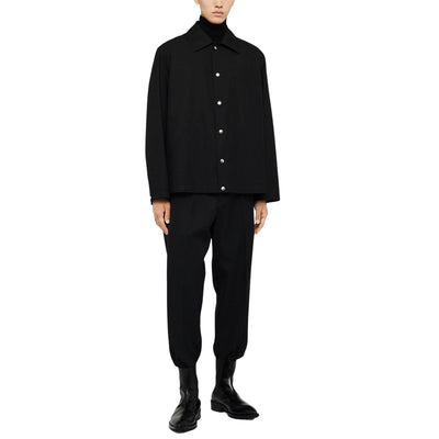 Jil Sander Jacket Button Down Black