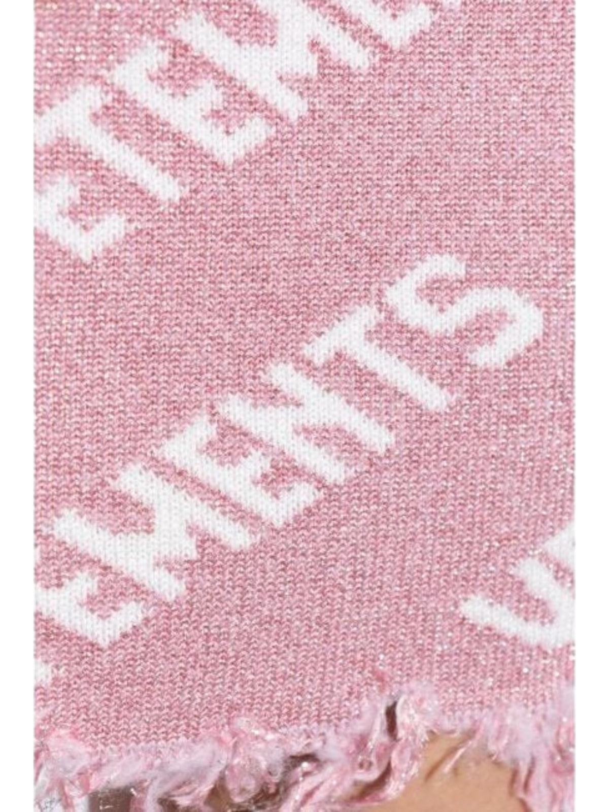 Vetements Skirt Allover Logo Pink