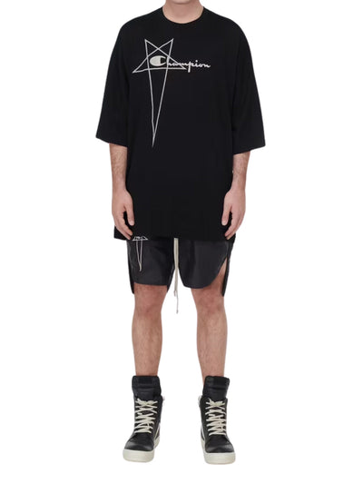 Rick Owens T-Shirt X Champion Black