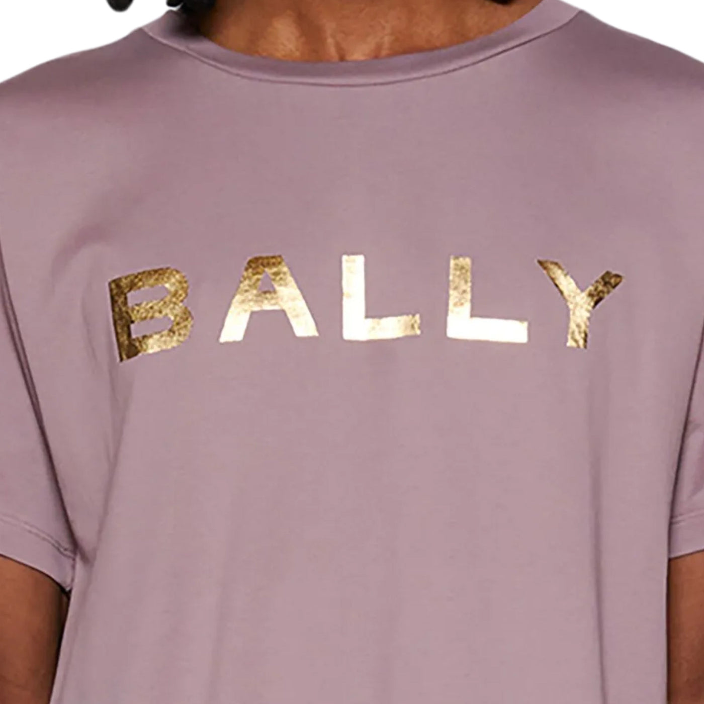 Bally T-Shirt Logo Purple