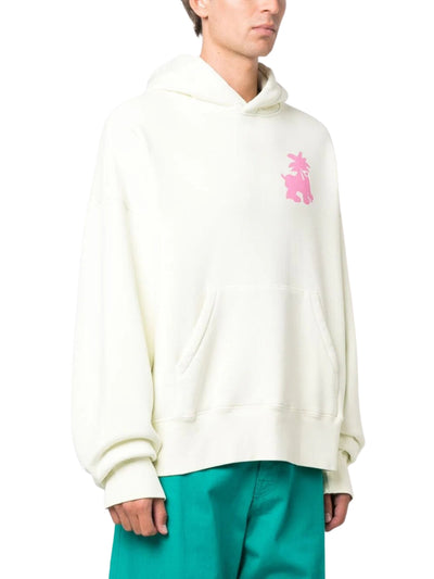 Palm Angels Sweater Palm Logo Hoodie Pale Green