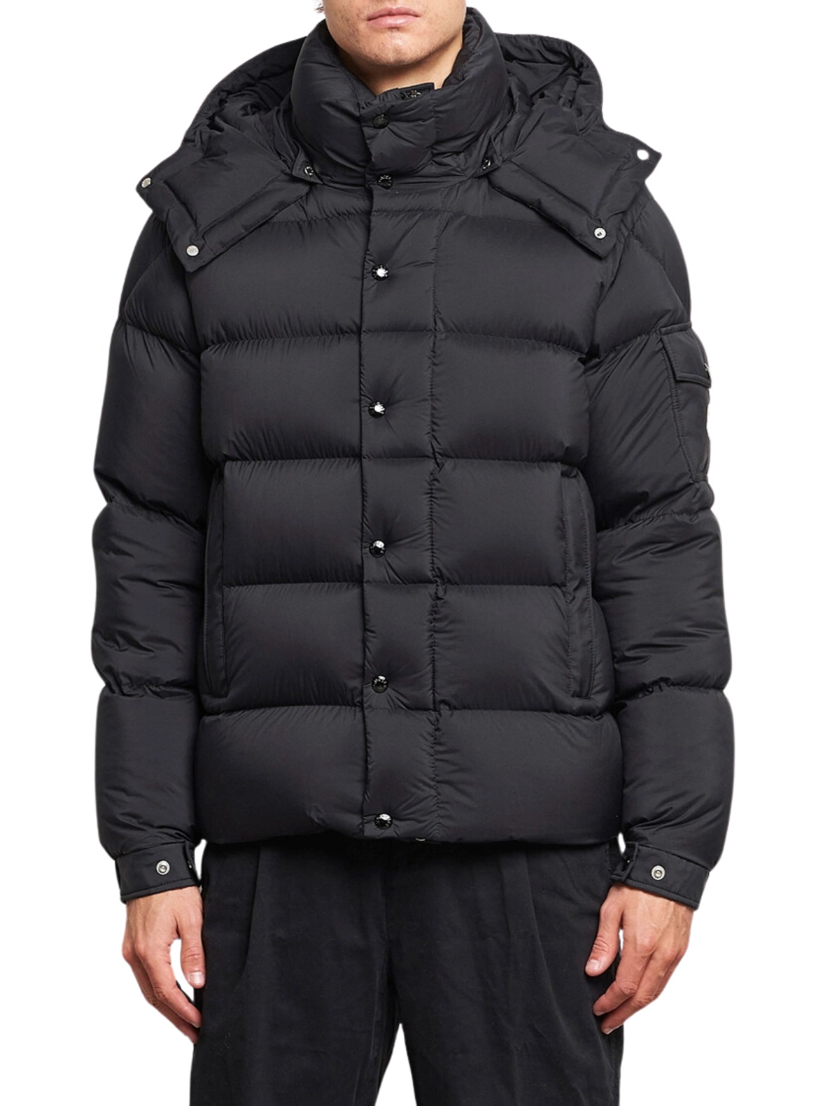 Moncler Jacket Vezere Logo Black