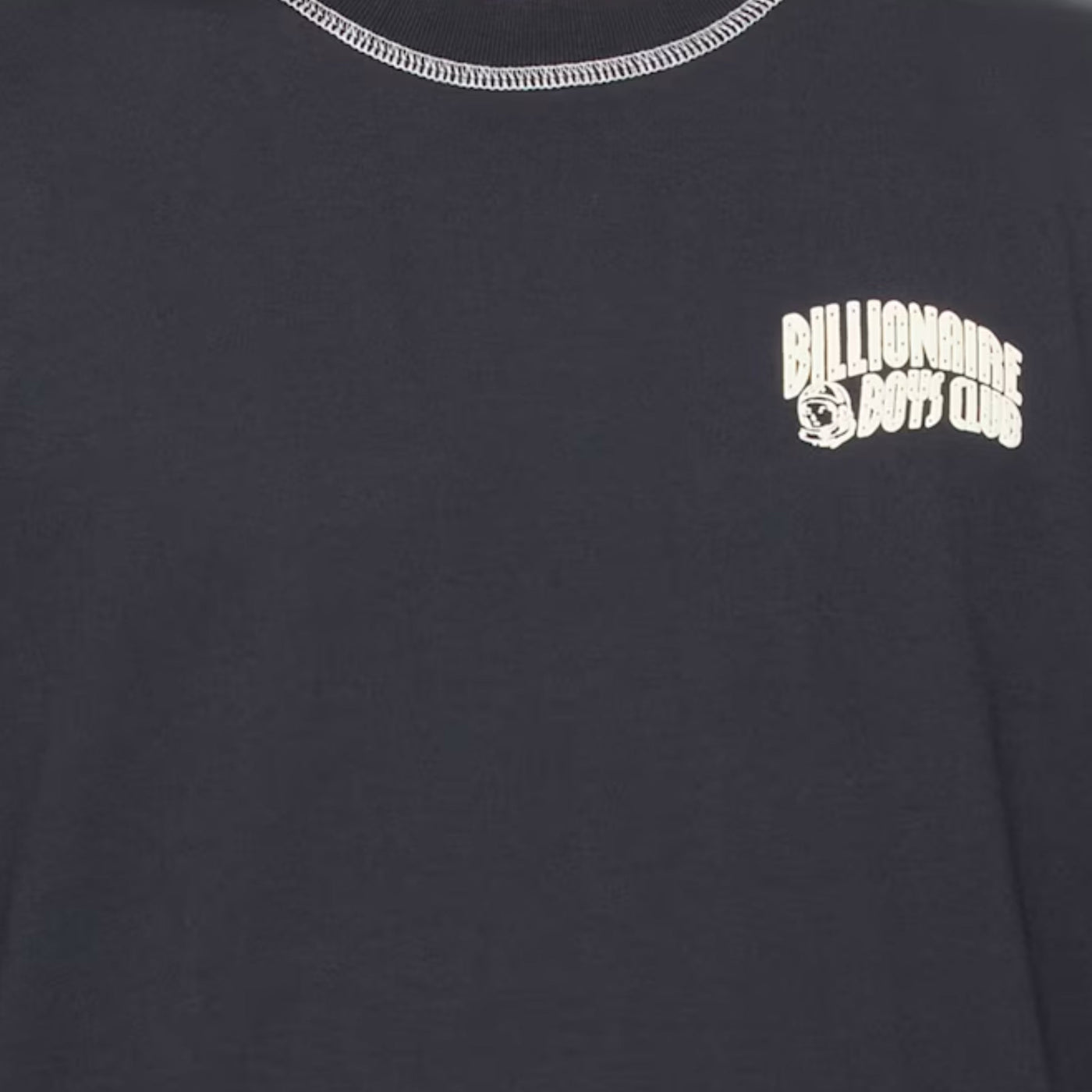 Billionaire Boys Club T-Shirt Puff Small Arch Logo Navy
