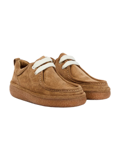 Ami Sneaker Crepe Sole Desert Suede Tan