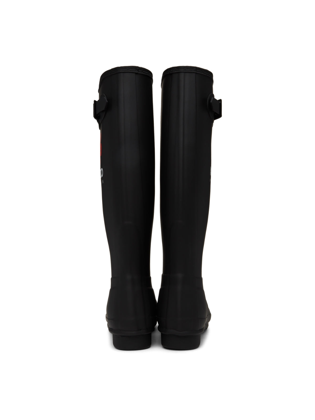Kenzo Boot Hunter Wellington Logo Black