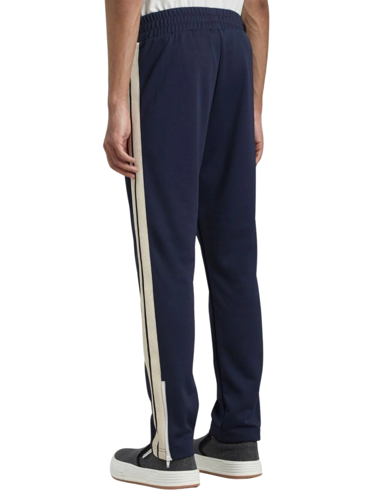 Palm Angels Track Pants Logo Navy