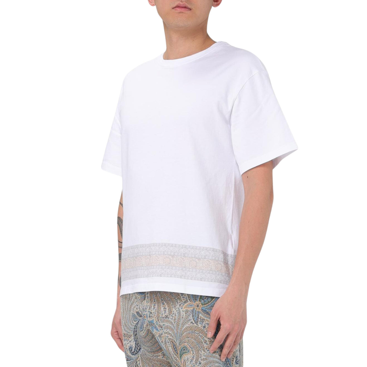 Etro T-Shirt Roma White