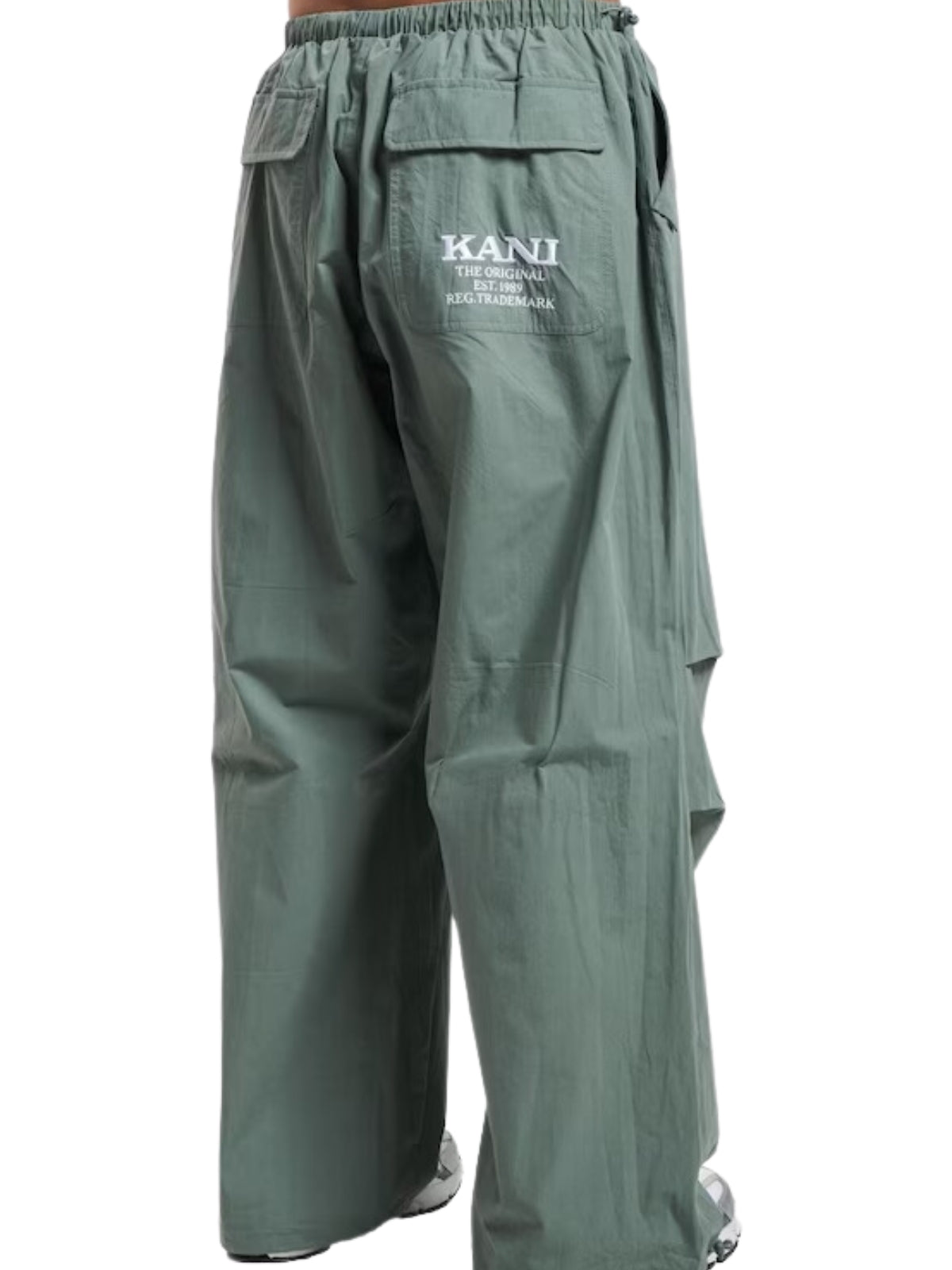 Karl Kani Pants Parachute Dusty Green