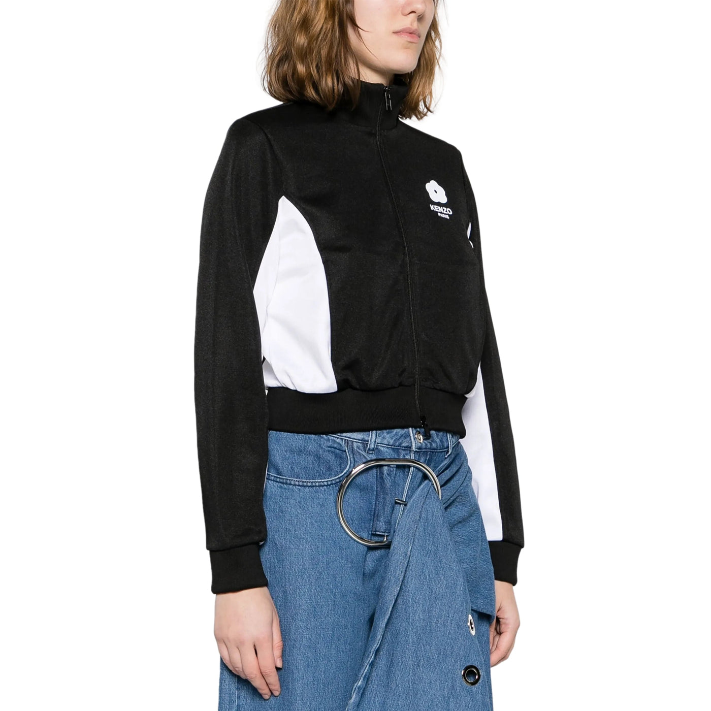 Kenzo Jacket Logo Black-White