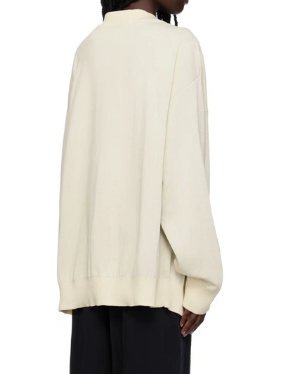 Y-3 Sweater Knit Logo Off-White