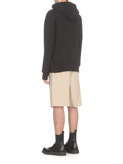 Msgm  Slim Milano Hoodie Black