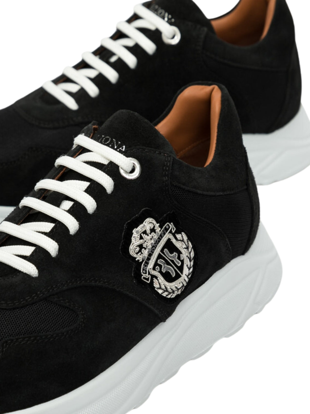 Billionaire Sneaker Runner Crest Black