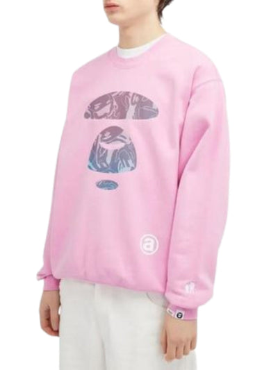 Aape Sweater Logo Pink