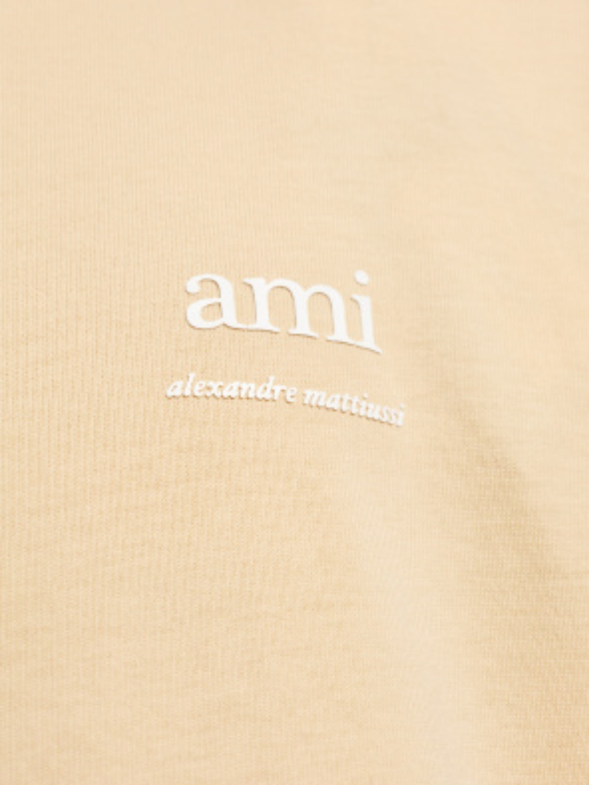Ami T-Shirt Logo Cream