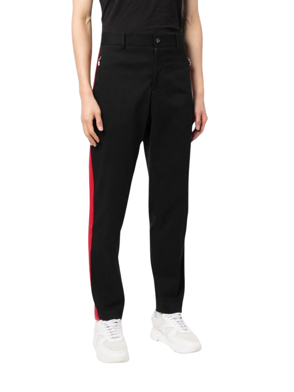 Moncler Pants Striped Red-Black