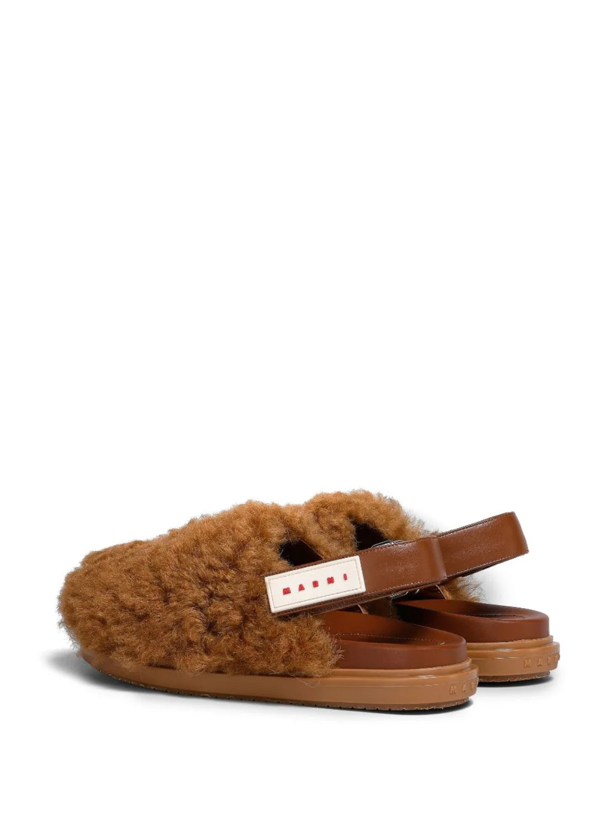 Marni Slide Fussbett Brown