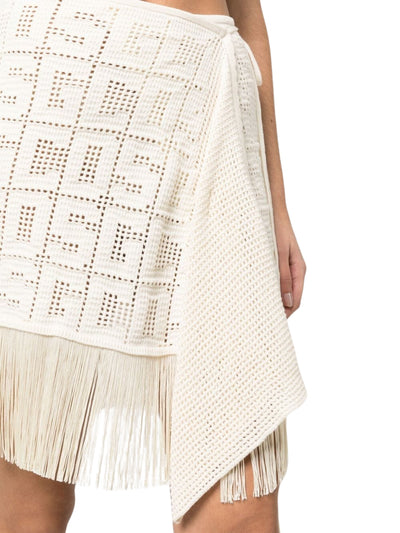 Gcds Skirt Logo White