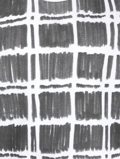 Marni T-Shirt Check Fields Grey-White