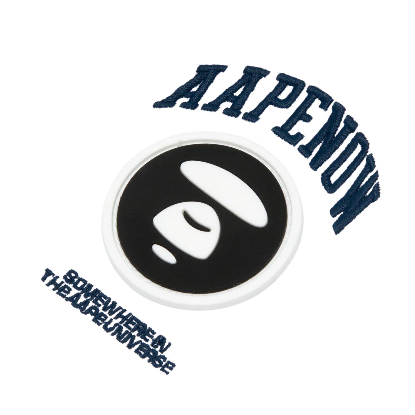 Aape Jacket Light Weight Logo White