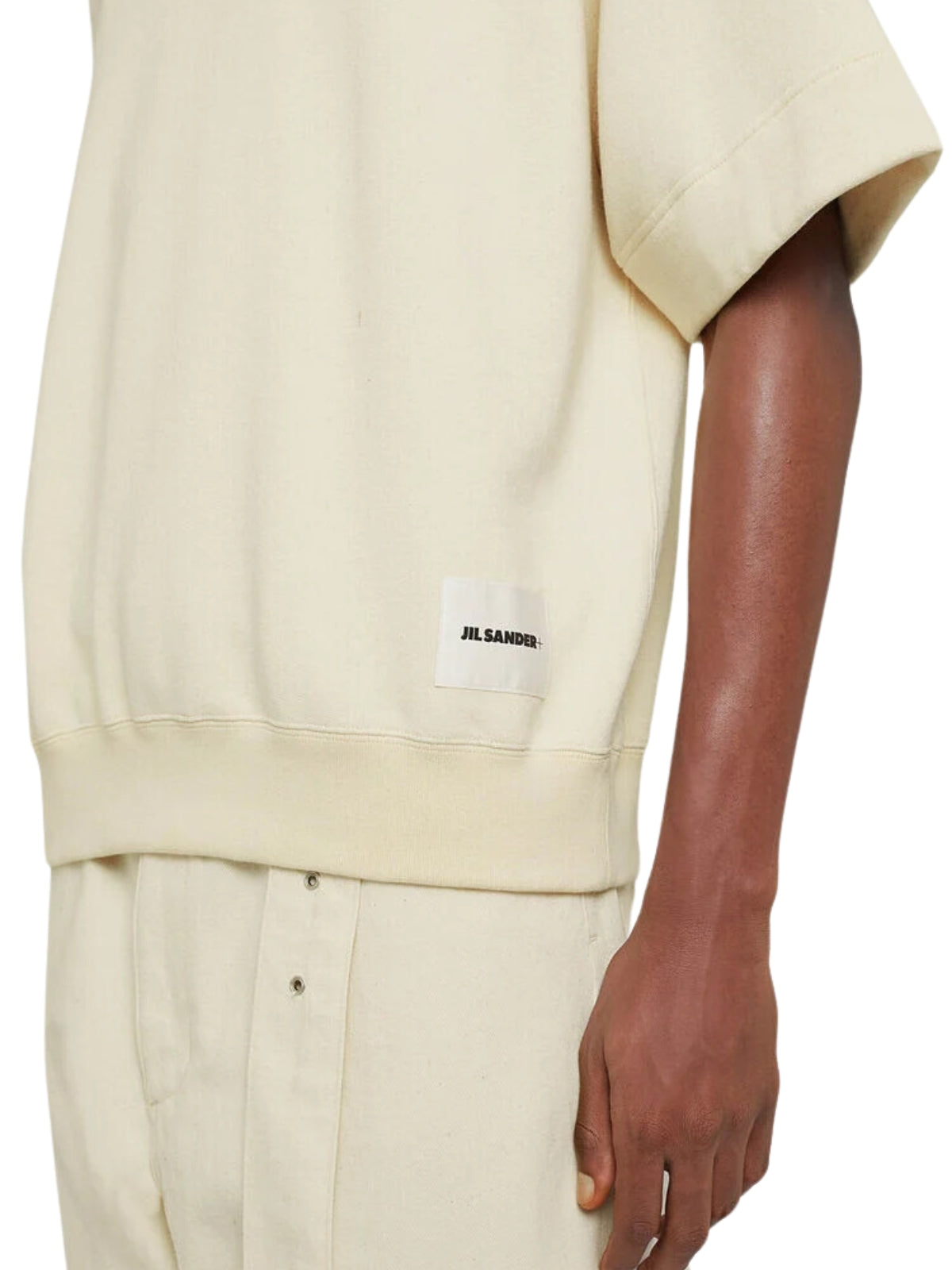 Jil Sander T-Shirt Logo Beige