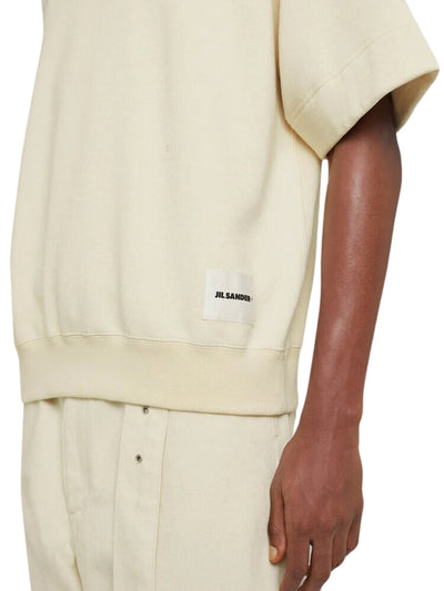 Jil Sander T-Shirt Logo Beige