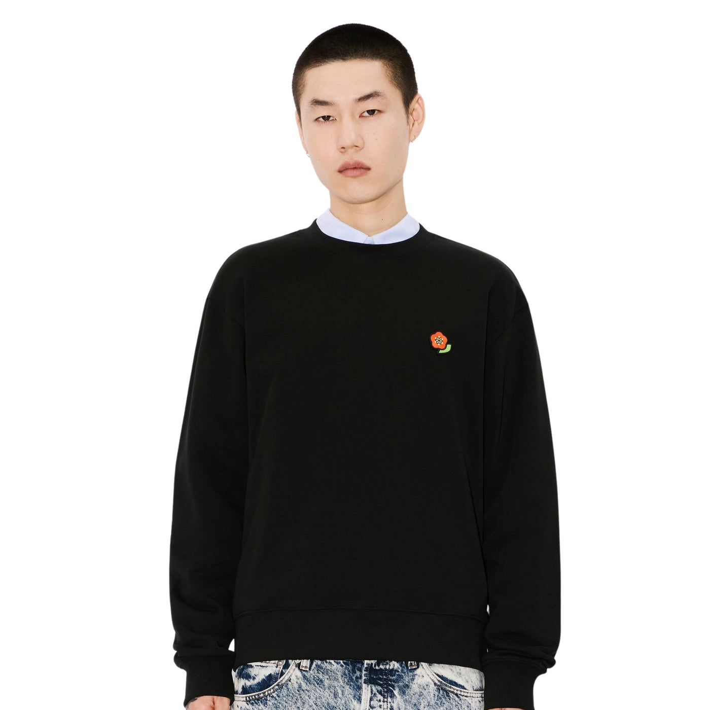 Kenzo Sweater Boke Flower Black