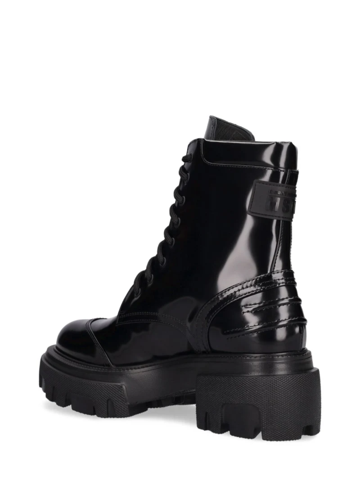 Msgm  Sneaker  Msgm Leather Black