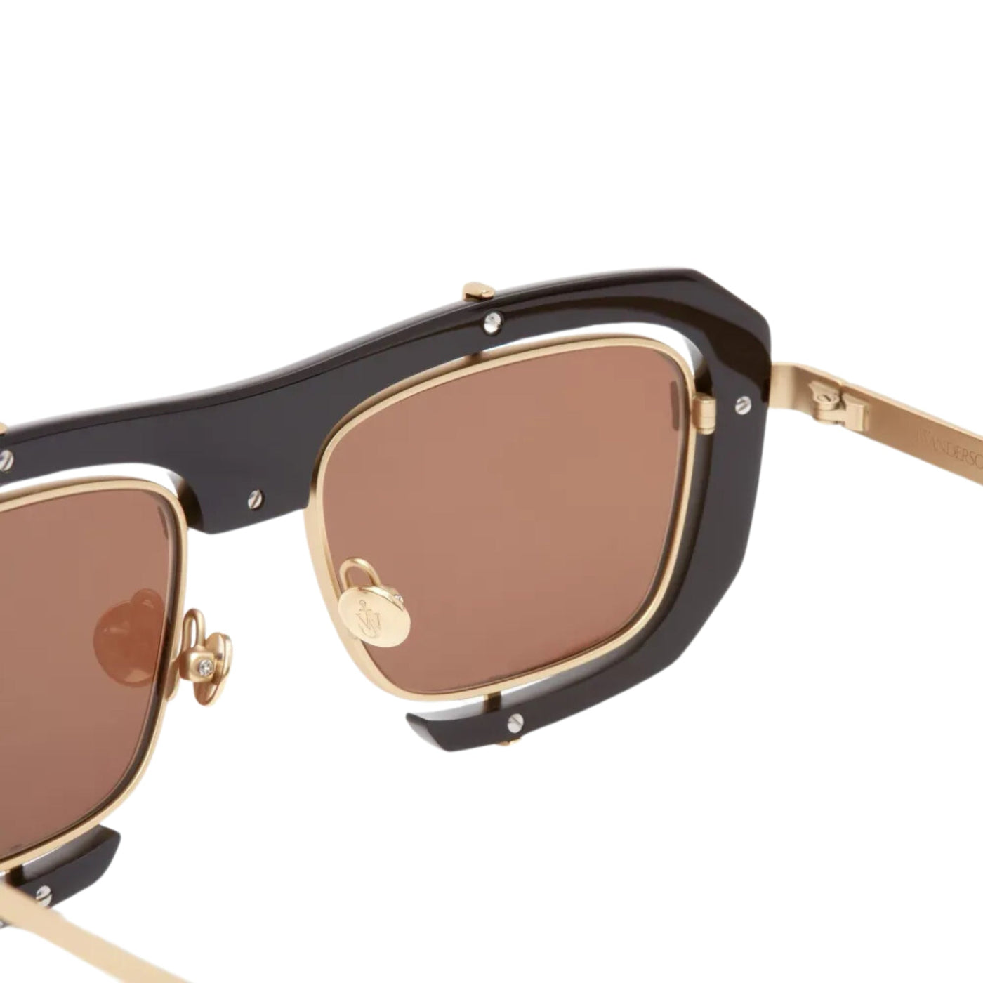 Jw Anderson Sunglasses Geometric Black