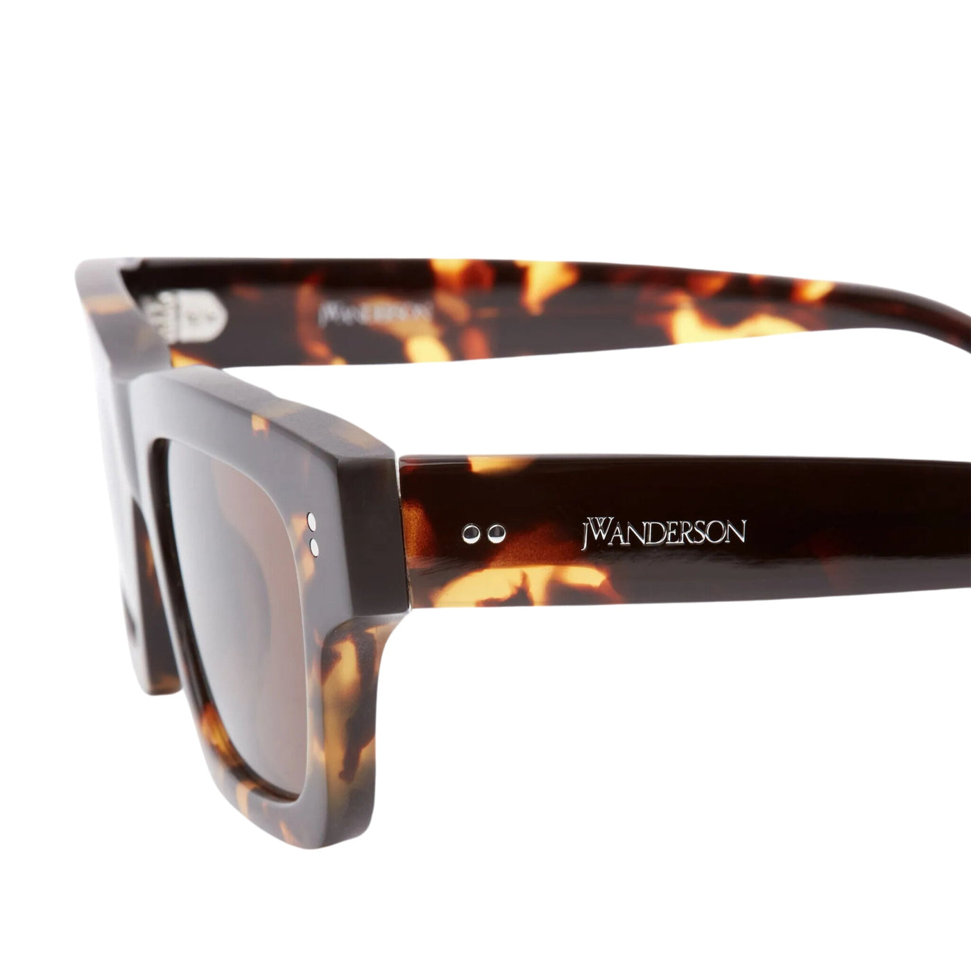 Jw Anderson Sunglasses Rectangle Dark Brown