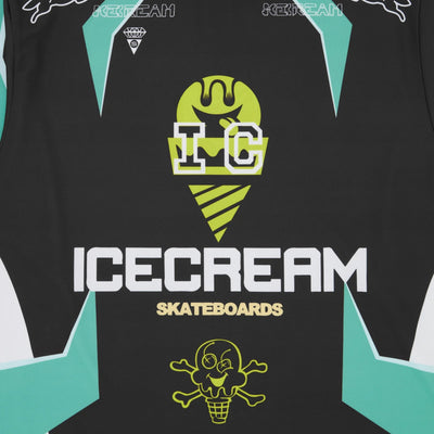 Ice-Cream Sweater Motorcycle Black-Green