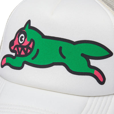Ice-Cream Cap Trucker Running Dog Ecru