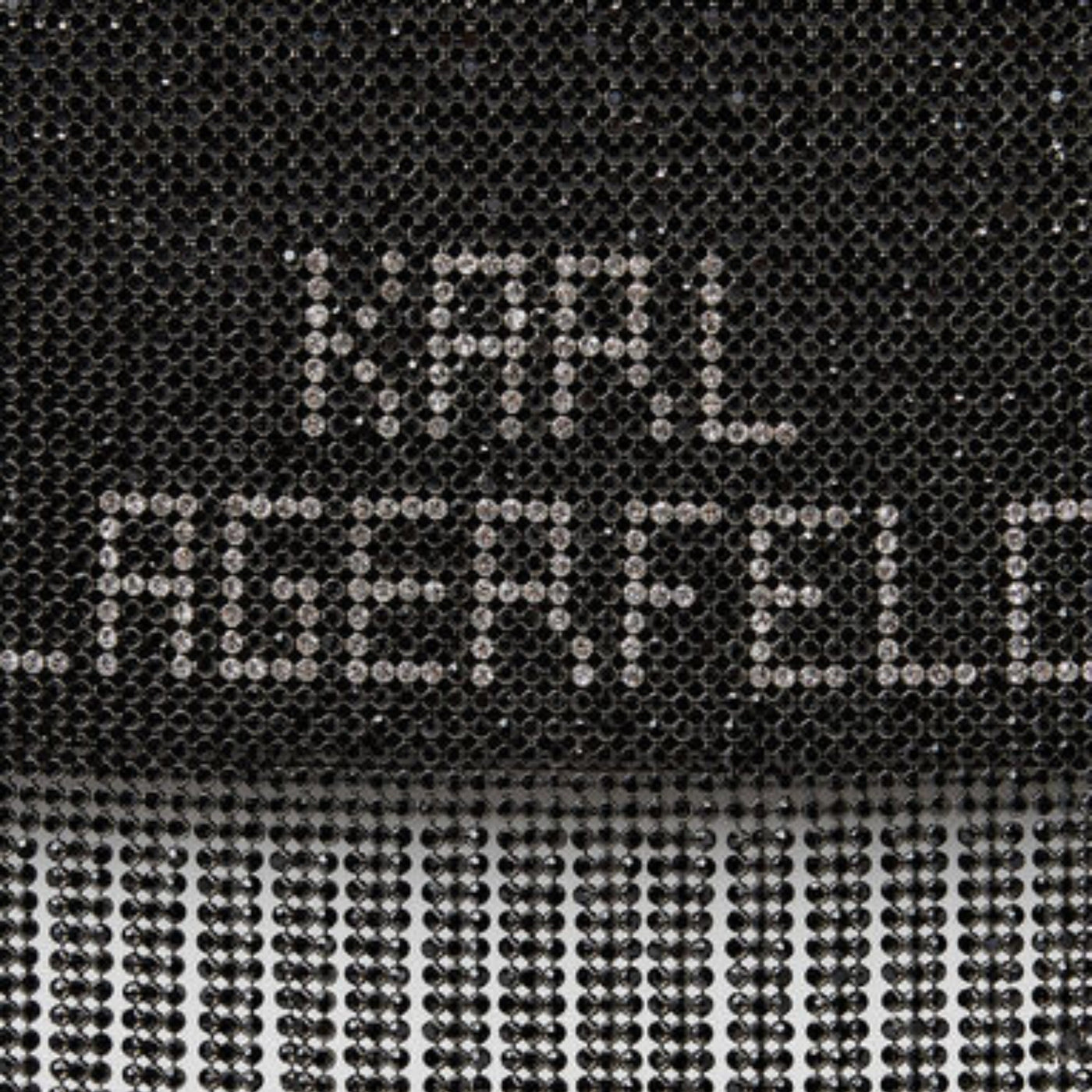 Karl Lagerfeld Bag Shoulder Evening Tassle Logo Black