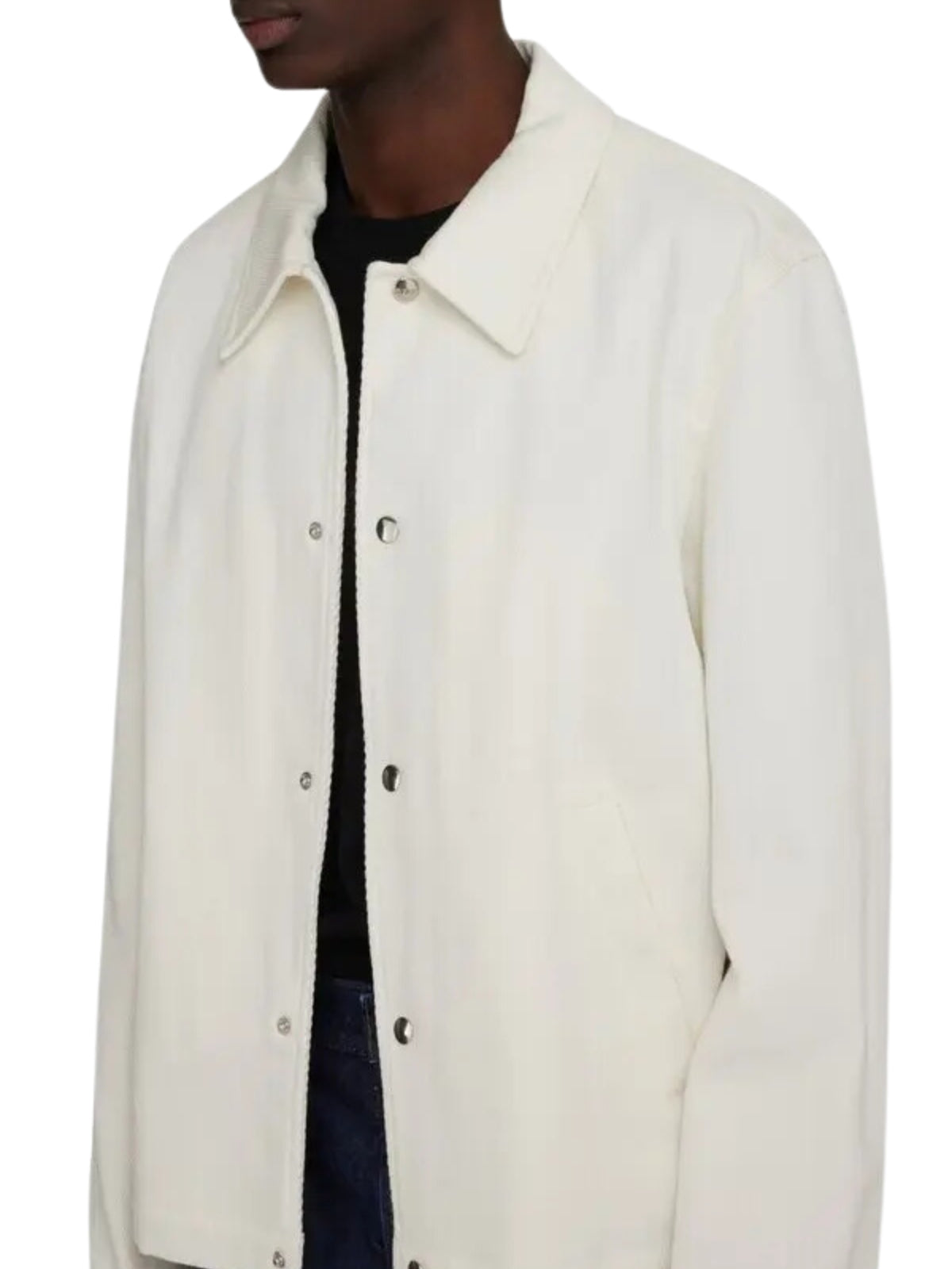 Ami Jacket Mono Logo White