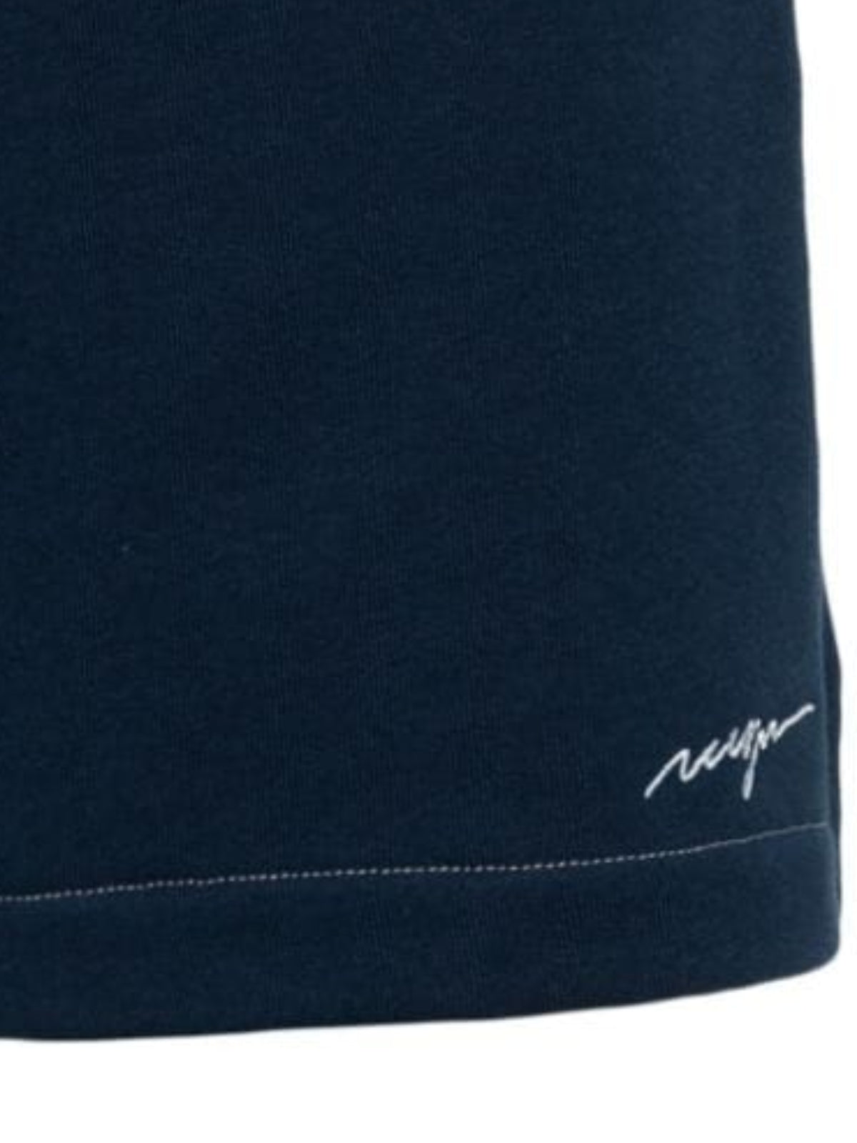 Msgm Shorts Logo Navy