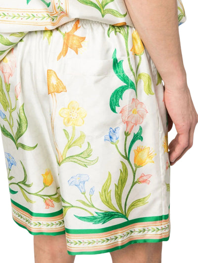 Casablanca Shorts L;Arche Fleurie Multi Colour