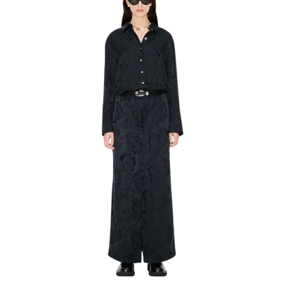 Kenzo Shirt Allover Print Black