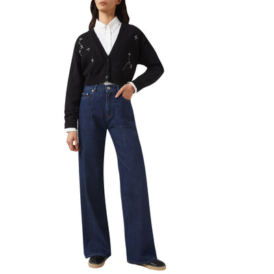 Kenzo Cardigan Ladies Button Down Black