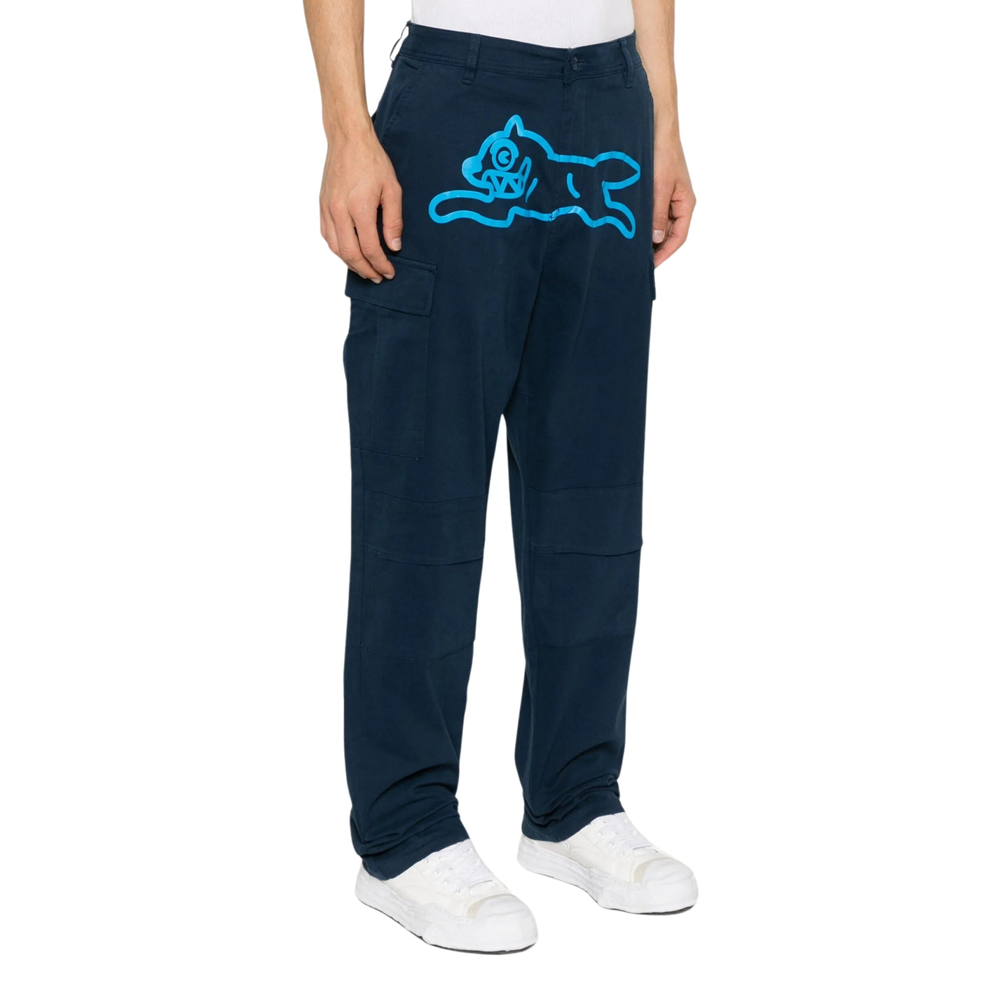 Ice-Cream Cargo Pants Running Dog Navy
